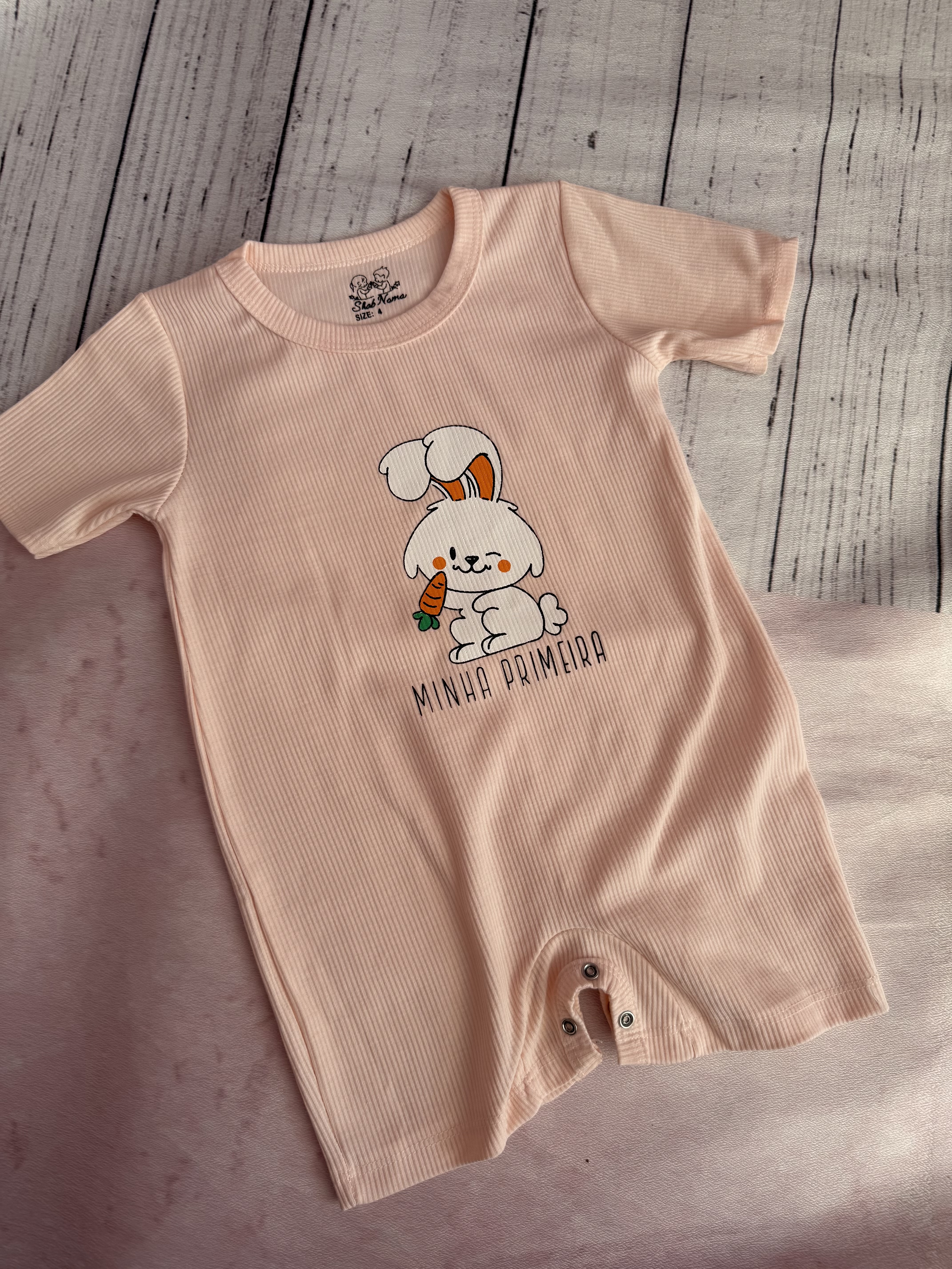 رامپر کبریتی نخ پنبه رنگ صورتی کد L۴۰۰